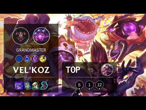 Vel'Koz Top vs Irelia - EUNE Grandmaster Patch 10.9