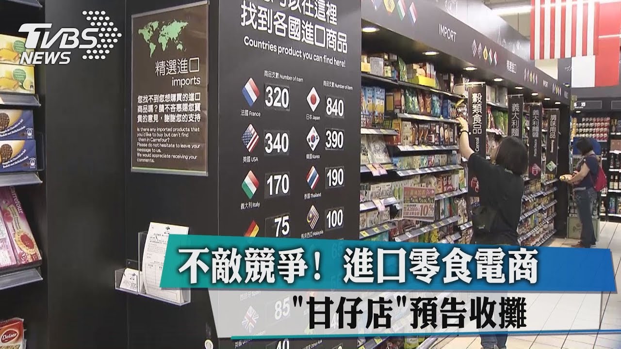 不敵競爭! 進口零食電商「甘仔店」預告收攤