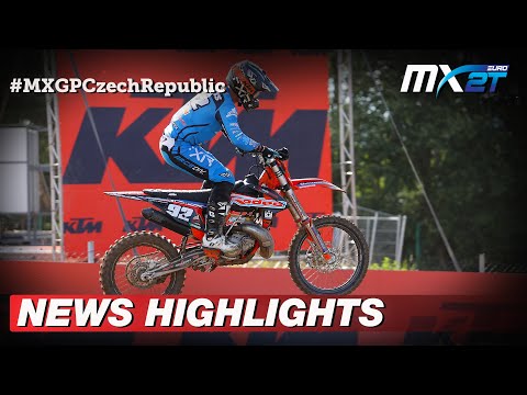 News Highlights | EMX2T | MXGP of Czech Republic 2022 #MXGP #Motocross