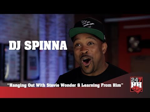 DJ Spinna - Hanging Out With Stevie Wonder & Learning From Him (247HH Exclusive)