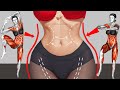 Loss Stubborn Belly Fat In 1 Week To Slimmer Your Waist Burn Calories With These Standing Exercise