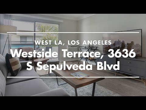 LA Apartment Tour | Westside Terrace Furnished One Bedroom Rental in West LA