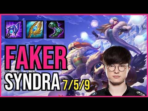FAKER - SYNDRA vs. LUCIAN Mid | KR GRANDMASTER | PATCH 10.25