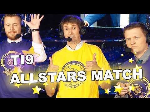 TI9 ALL STAR MATCH !