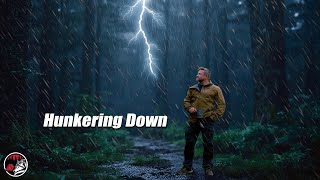 Rain and Storm Camping in a Bivy Tent - Remote Camping Adventure