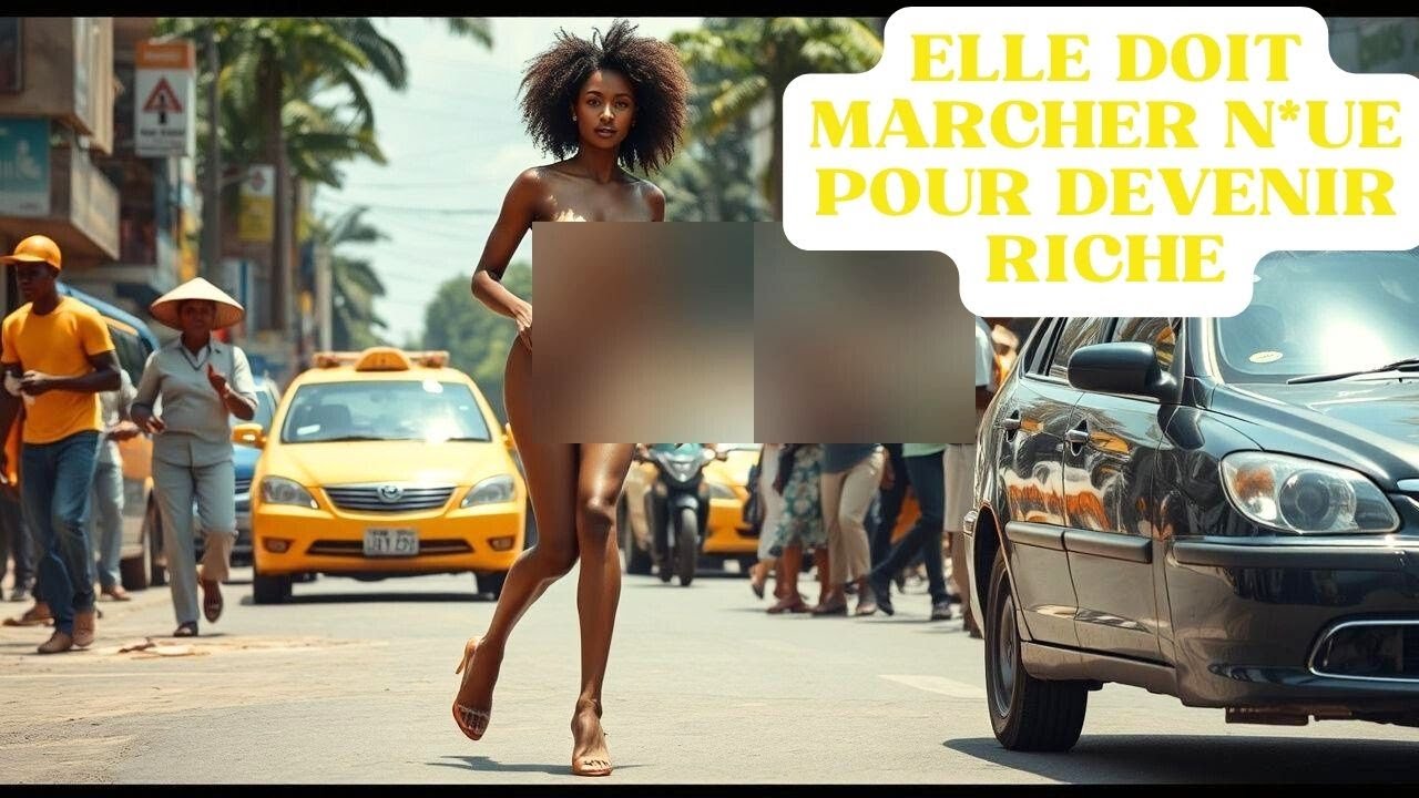 Cette FEMME devait courir N*UE en pleine RUE  pour être RICHE conte africain