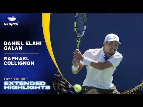 Daniel Elahi Galan vs. Raphael Collignon Extended Highlights | 2025 US Open Round 1