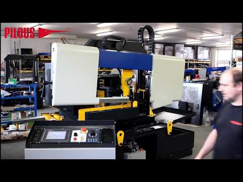 Ленточнопильный станок PILOUS ARG520DC CF-NC Automat - Видео c Youtube №1