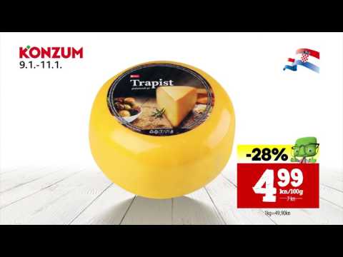 Konzum akcija za početak tjedna do 11.1.
