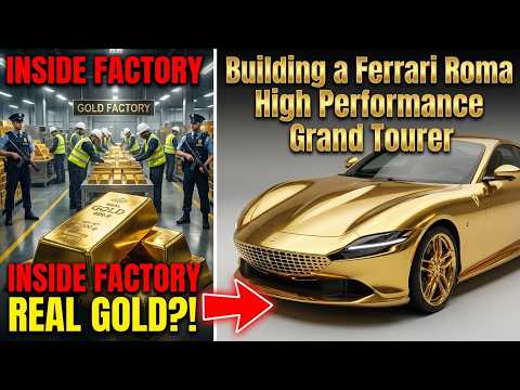 Thumbnail for Inside the 24K Gold Factory – Building a Ferrari Roma High Performance Grand Tou by Ferrari Roma