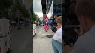 Just another day saving the city 🕸️ #yzfamily