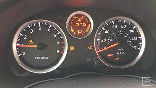 NISSAN SENTRA ALTIMA P0500 SPEEDOMETER QUITS WORKING