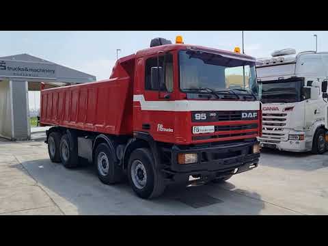 DAF 95.360 ATI 8X4 DUMPER TIPPER - FIŠ TRUCKS SLOVENIA