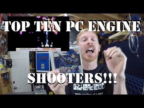 TOP TEN PC ENGINE SHOOTERS!! THE REAL LIST!!