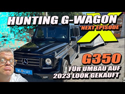 G-Klasse für Umbau auf "Neues Modell" gekauft. W463 auf W463A - Höllentrip mit über 2000 km.