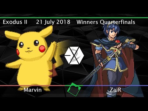 Exodus II - Marvin (Pikachu) vs ZaiR (Marth) - SSF2 Beta Winners Quarterfinals