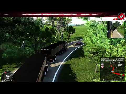 mapa eldorado carreta rodo caçamba 9 eixo carga pesada para sao paulo #ets2 Euro Truck Simulator 2