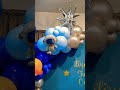 Space themed balloon decorations #balloondecoration #space