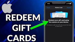 How To Redeem Apple Gift Card