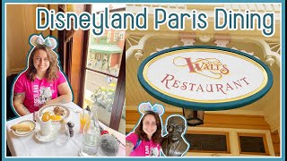 Disneyland Paris - WALT'S an AMERICAN Restaurant | Full Dining Experience 2022