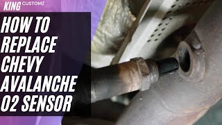 How to replace an oxygen sensor chevy avalanche
