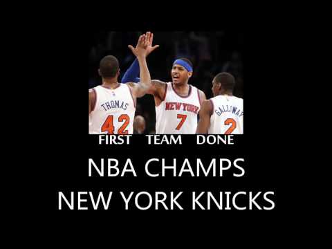 New York Knicks Celebrate to Tecmo Bowl Music