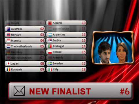 19. Worldvision Song Contest - results of semifinal A