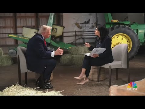 Trump abandona una entrevista tras insultar a una periodista - laSexta Noticias