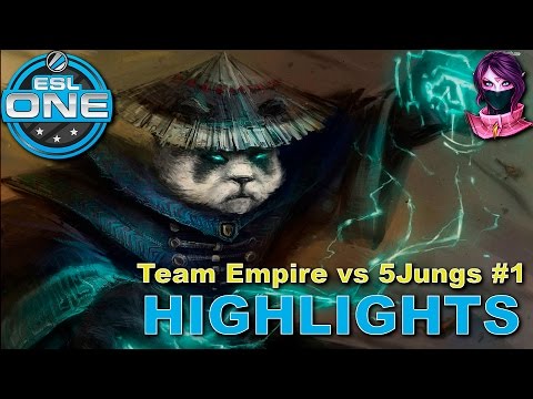 Highlights Team Empire vs 5Jungs #1 (bo3) | ESL One New York (04.09.2015)