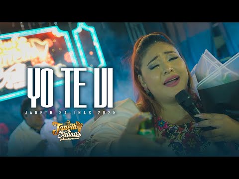 Janeth Salinas - Yo Te Vi  (Video Oficial) #envivo  #huaynoperuano