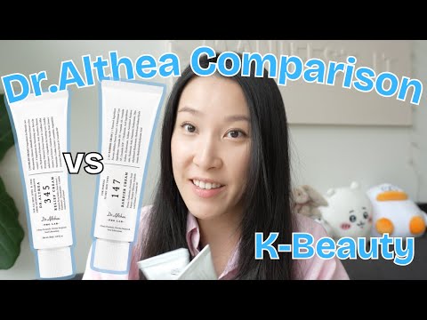 Dr.Althea 147 and 345 Cream Comparison