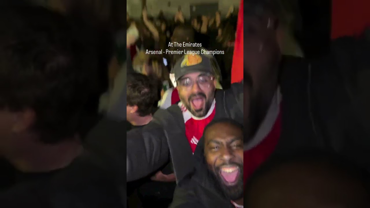 Had to go to The Emirates and catch a vibe
