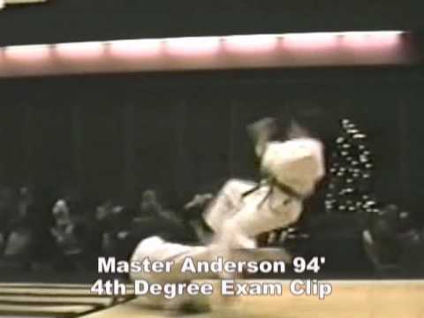 Master Dan J. Anderson 1994 Exam Clip #1 - 4th Degree