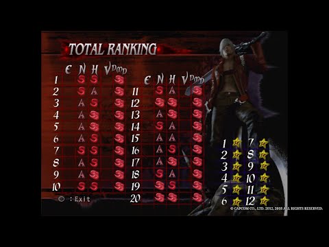 Devil May Cry 3 HD Mission 20 DMD SS Rank - Final Vergil