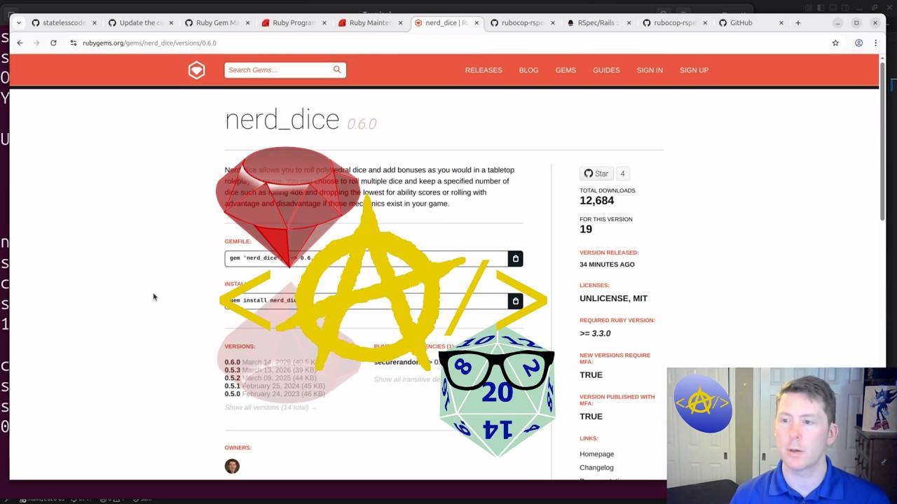 Create a RubyGem 106: Winter 2026 Maintenance Part 2 - Release 0.6.0