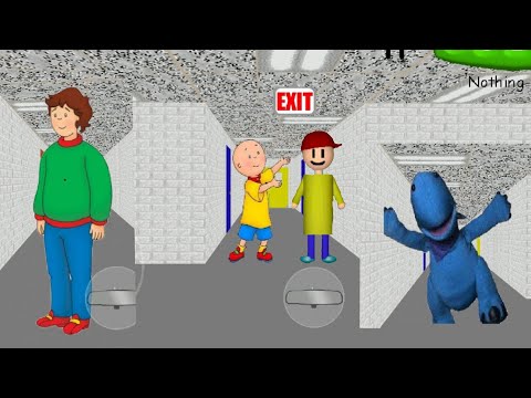 caillou basics baldi basics android mods