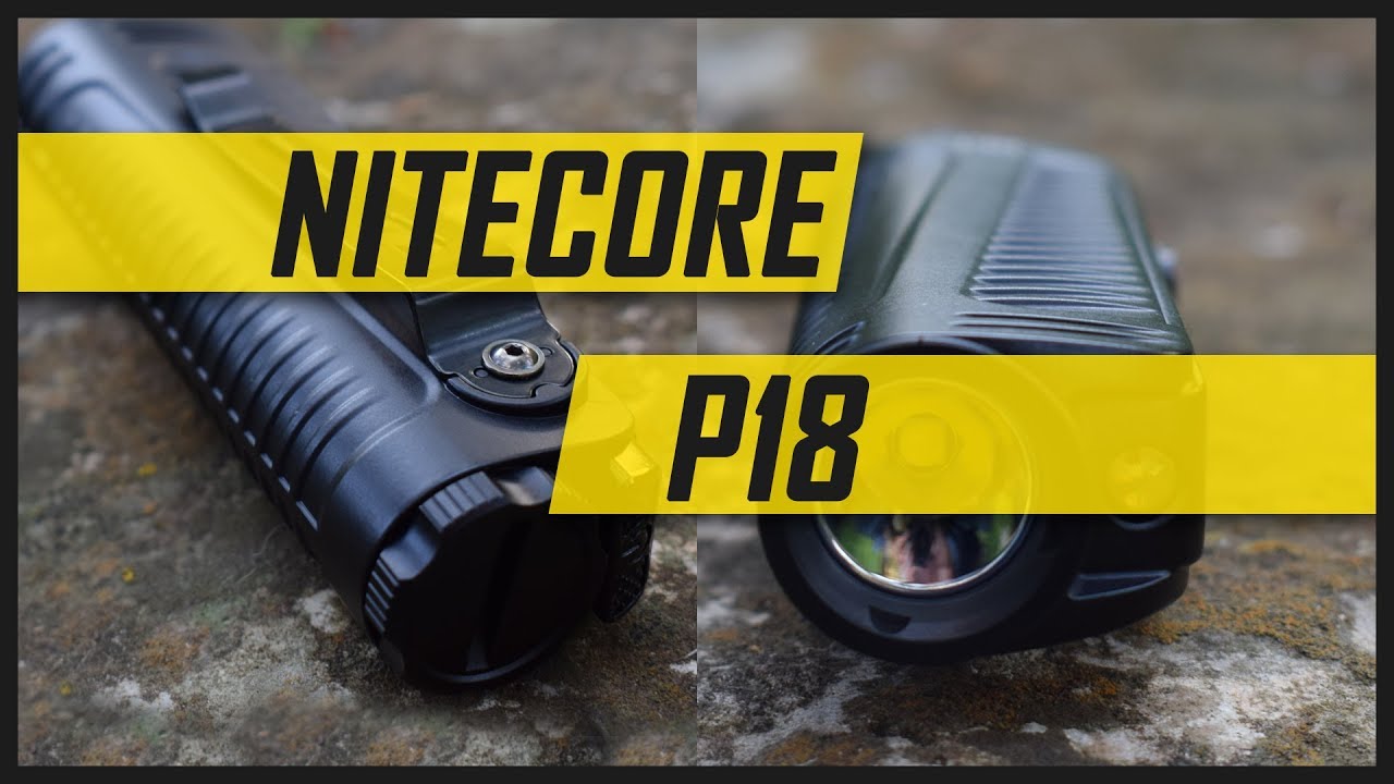 Nitecore P18 - 1800 Lumens