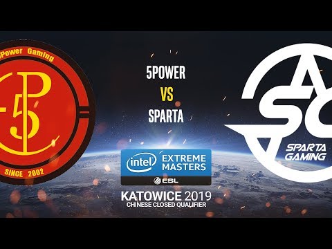 5Power vs. Sparta - IEM Katowice 2019 Closed Minor China QA - map1 - de_mirage [Anishared]