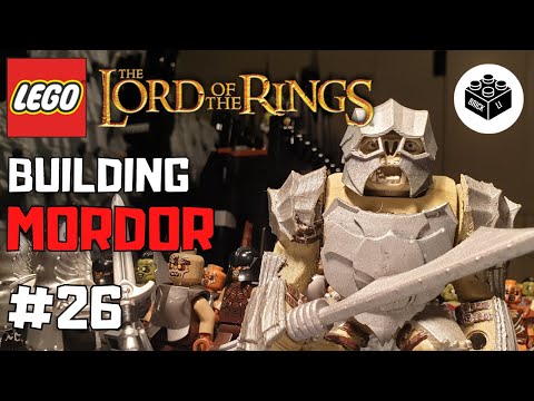 LEGO LOTR: Building Mordor in LEGO || Episode 26: Custom Armored Trolls, Witch King and more!