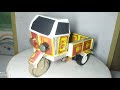 How To Make MatchBox PIAGGIO APE Auto Rickshaw At Home