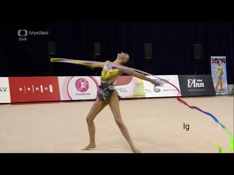Alina Harnasko Ribbon Final Grand Prix Brno 2020