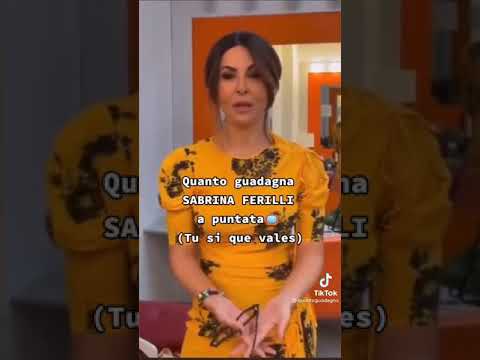 Ecco quanto guadagna Sabrina Ferilli a Tu si que vales #shorts #tiktok #guadagni #tusiquevales