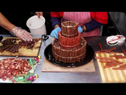 How to make a biltong cake?The butchers braai show