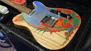 Video thumbnail for Fender Jimmy Page Dragon Telecaster Artist Series Guitar by Essex Recording Studios