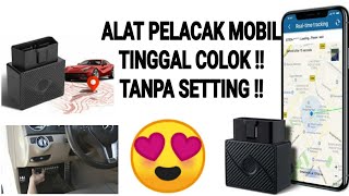PELACAK MOBIL SIMPEL & AKURAT !! buat RENT CAR ( SINO TRACKING OBD CAR GPS TRACKER ) FULL REVIEW