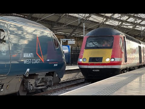 Network Rail HST 43251 + 43290 At Liverpool Lime Street (14/07/23)