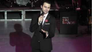 Darius Campbell singing &#39;Badda Bing&#39;