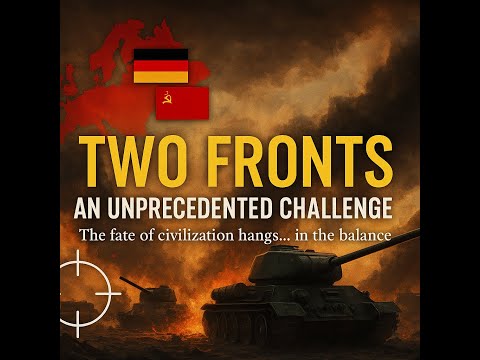 "Poland vs. Buffed Germany and Soviet Union – fight on two fronts | HOI4"