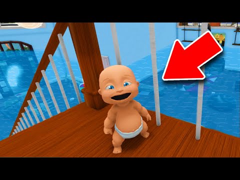 Baby FLOODS House HOME ALONE!