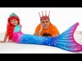 Stacy Changes Dresses And Turns Into Princesses